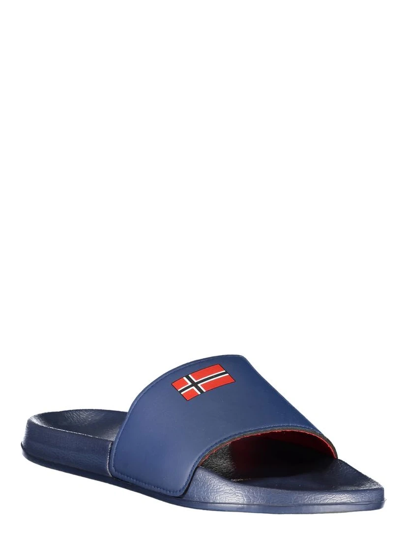 Blue Plastic Men Sandal
