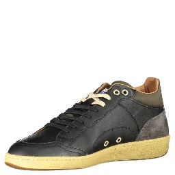 Black Polyester Sneaker