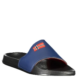 Black Plastic Mens Sandal