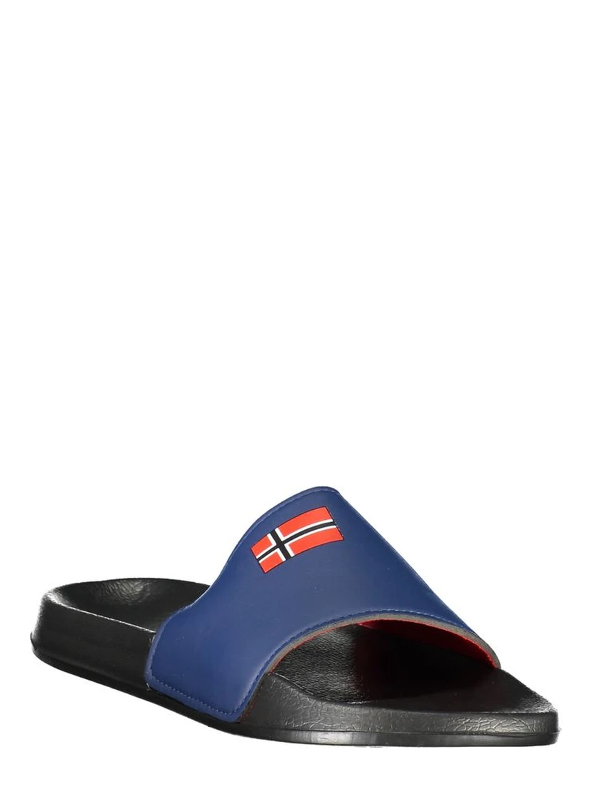 Black Plastic Mens Sandal