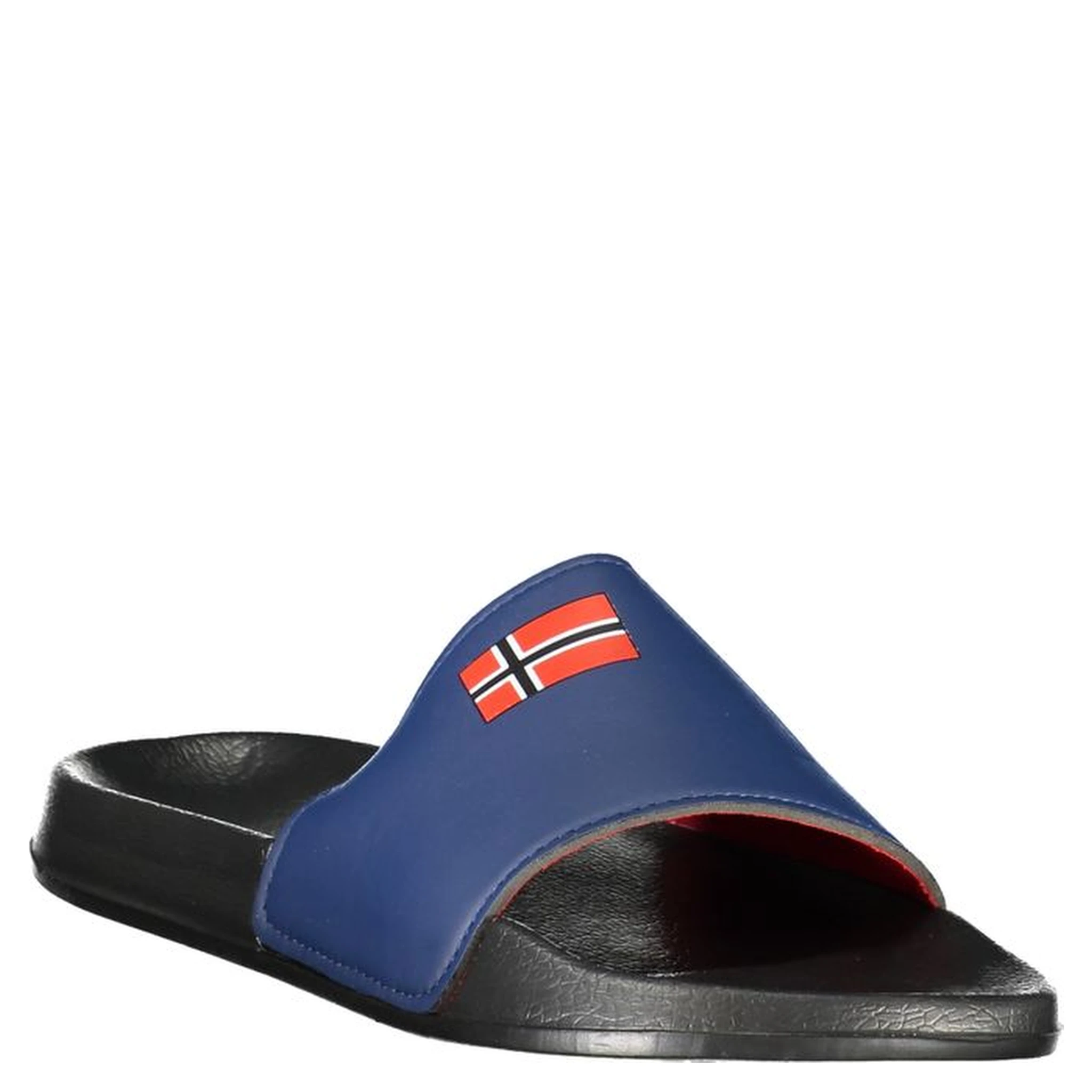 Black Plastic Mens Sandal