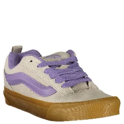 Gray Leather Women Sneaker