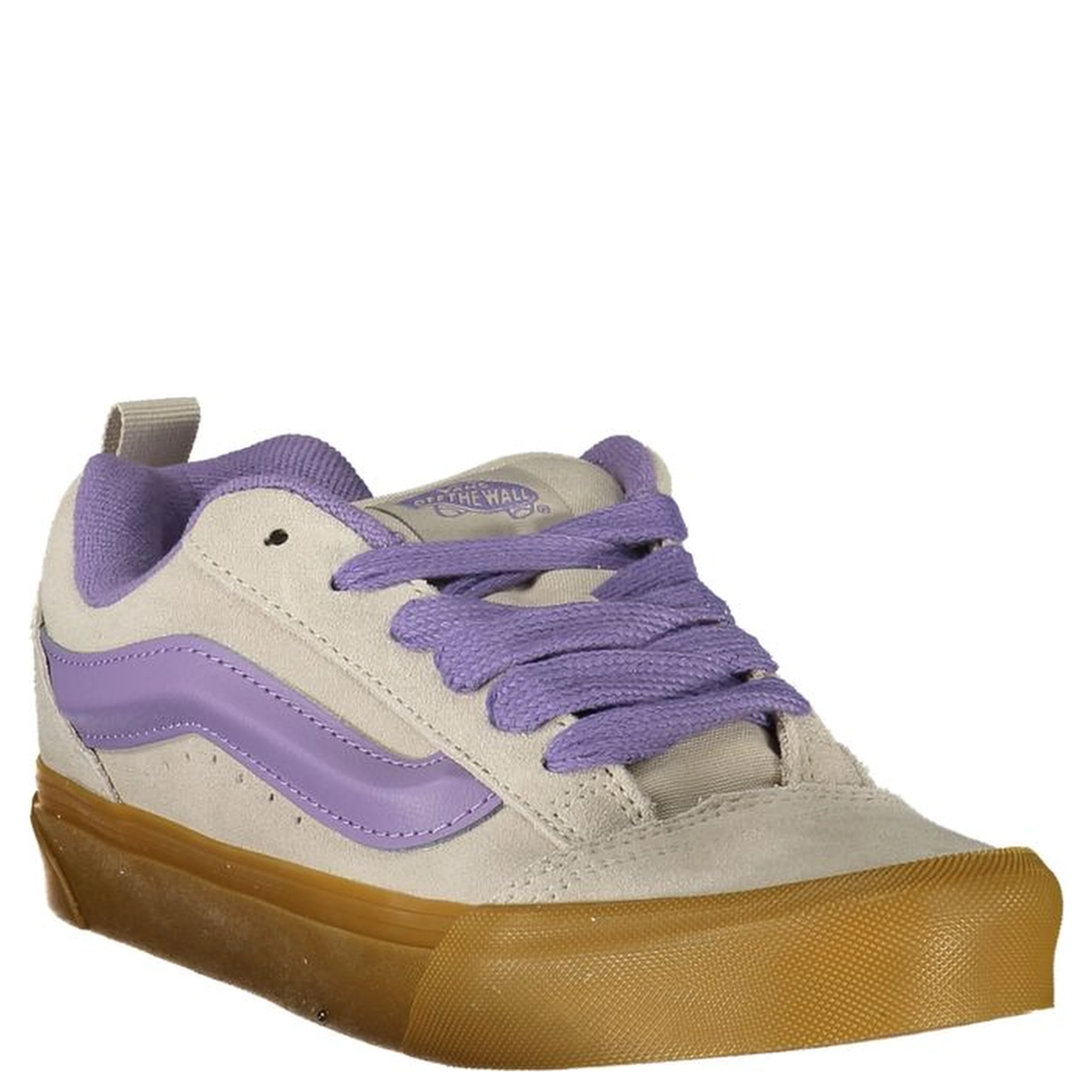Gray Leather Women Sneaker