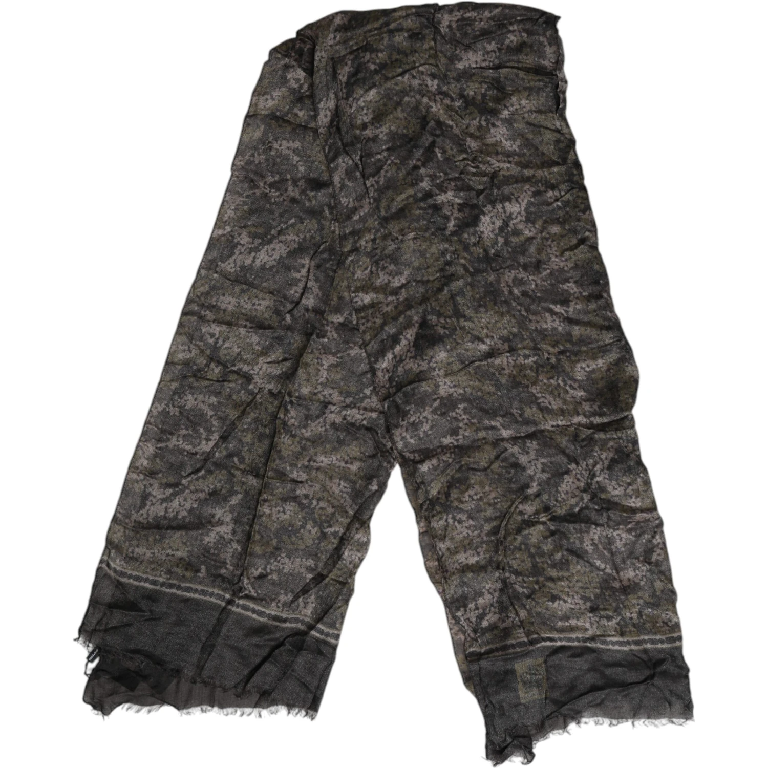 Camouflage Neck Warmer Wrap Foulard Scarf