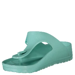 Blue Plastic Women Sandal