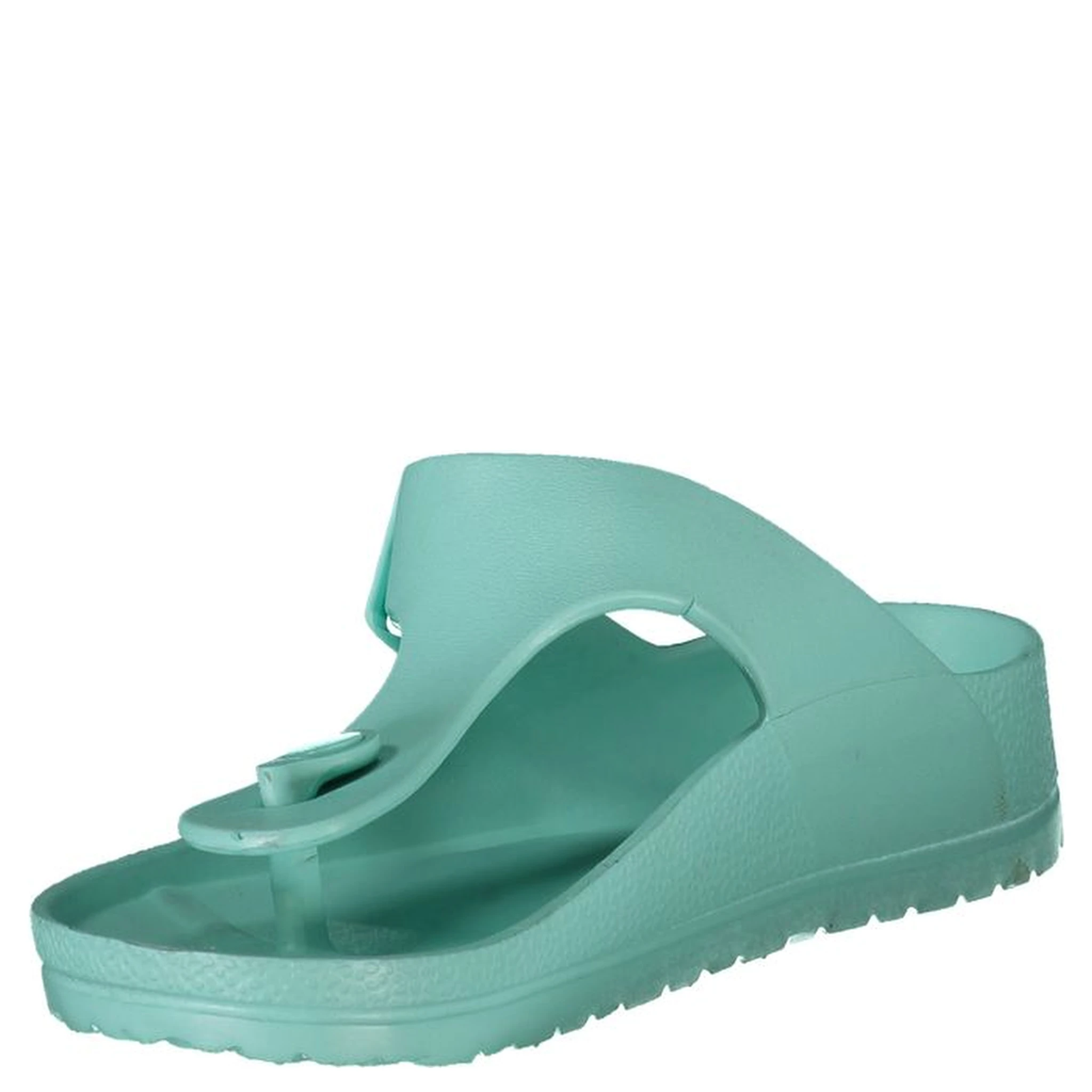 Blue Plastic Women Sandal