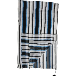 Multicolor Striped Neck Warmer Wrap Scarf