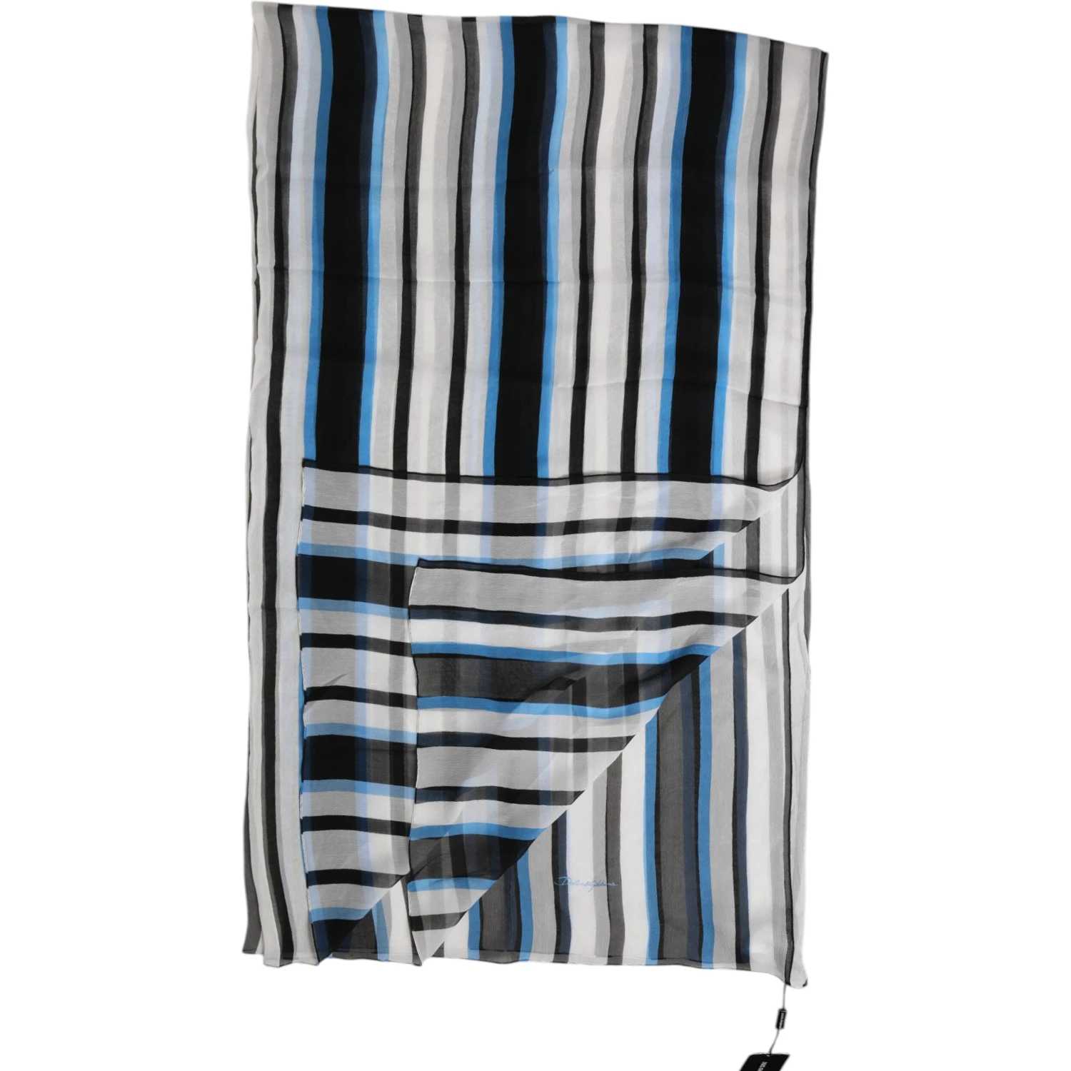 Multicolor Striped Neck Warmer Wrap Scarf