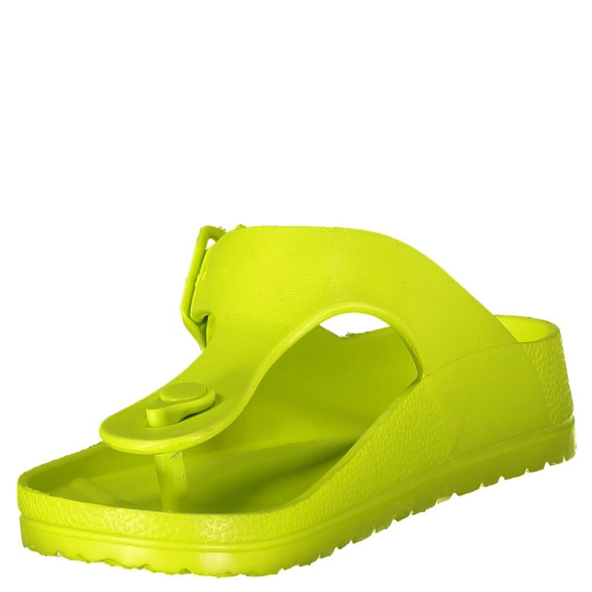 Yellow Plastic Women Sandal