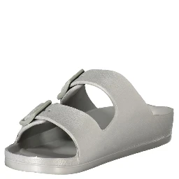 Gray Plastic Women Sandal