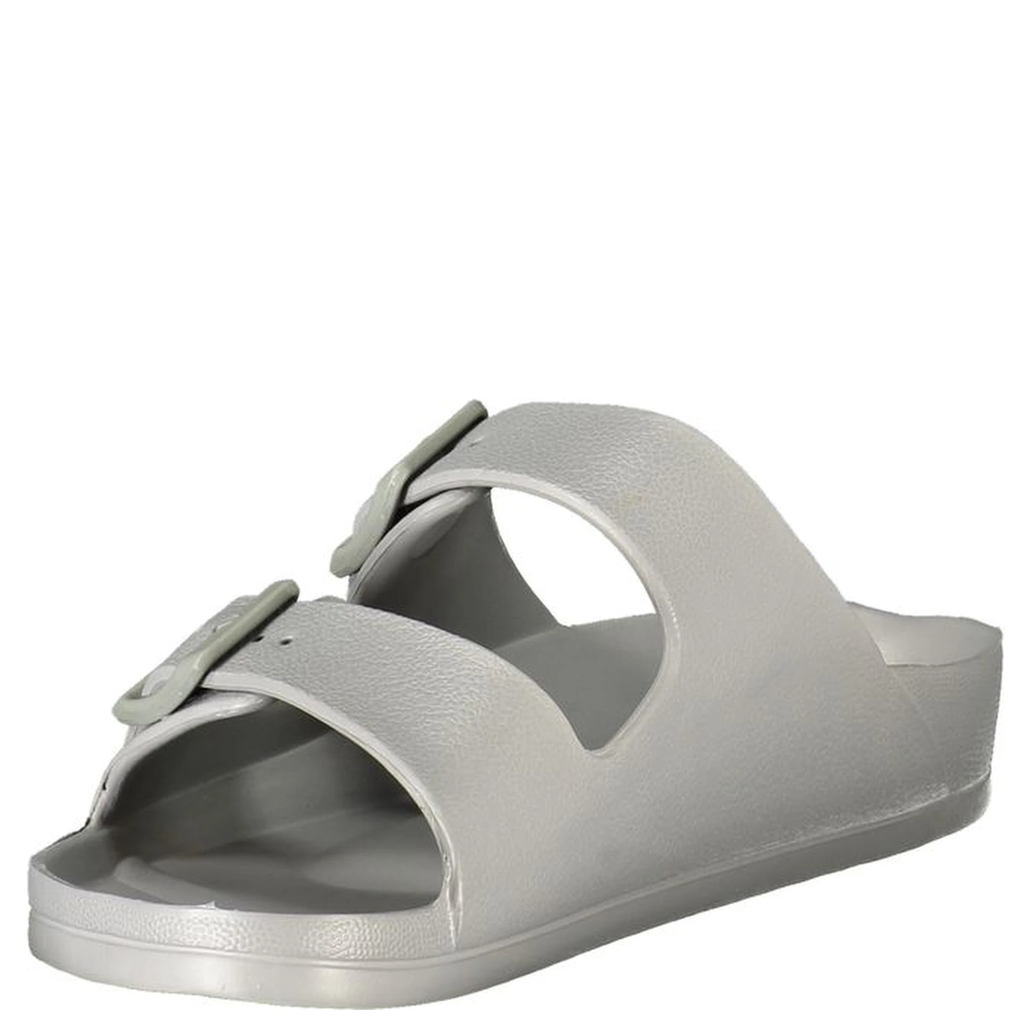 Gray Plastic Women Sandal