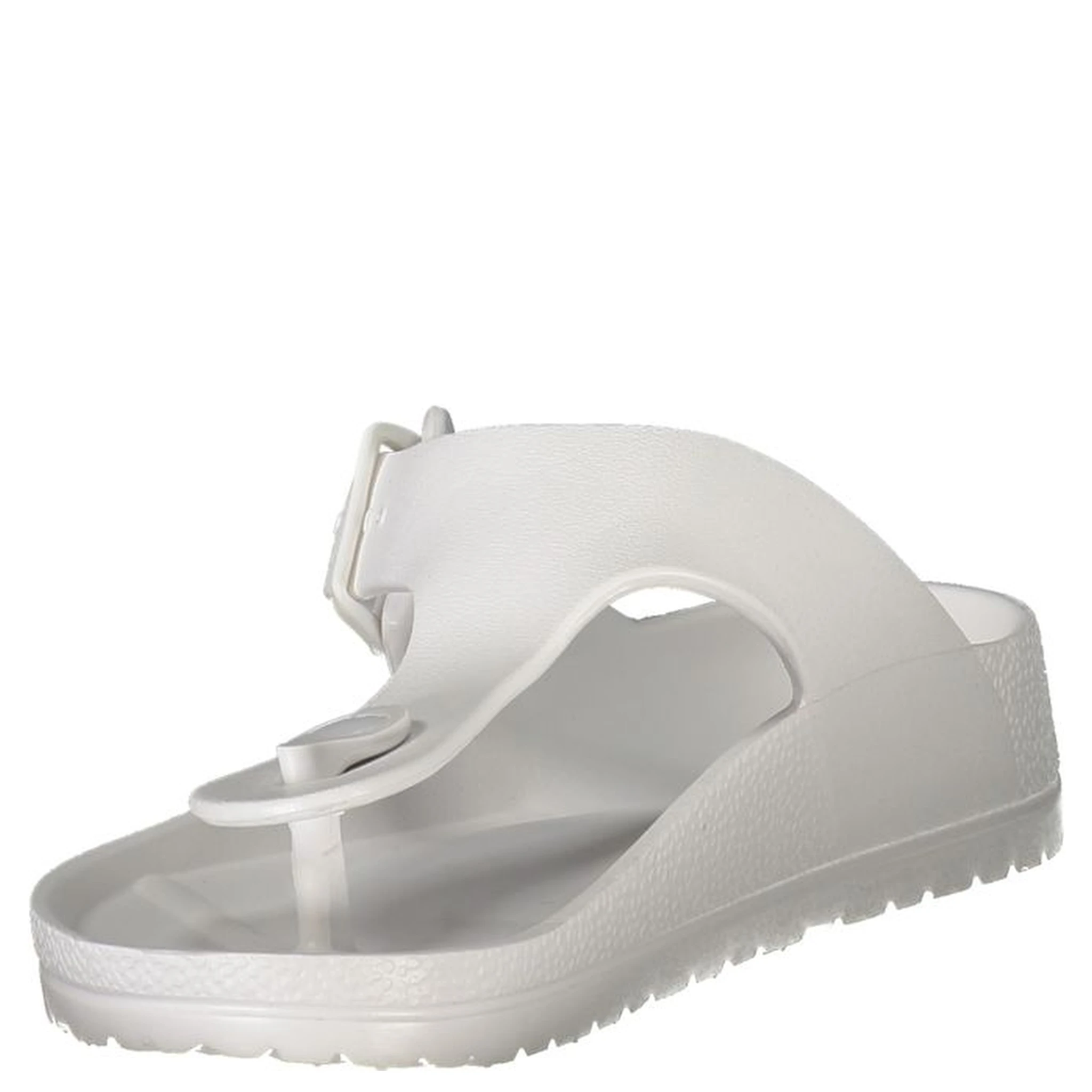 White Plastic Women Sandal