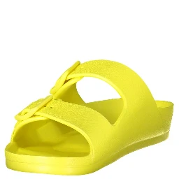 Yellow Plastic Women Sandal