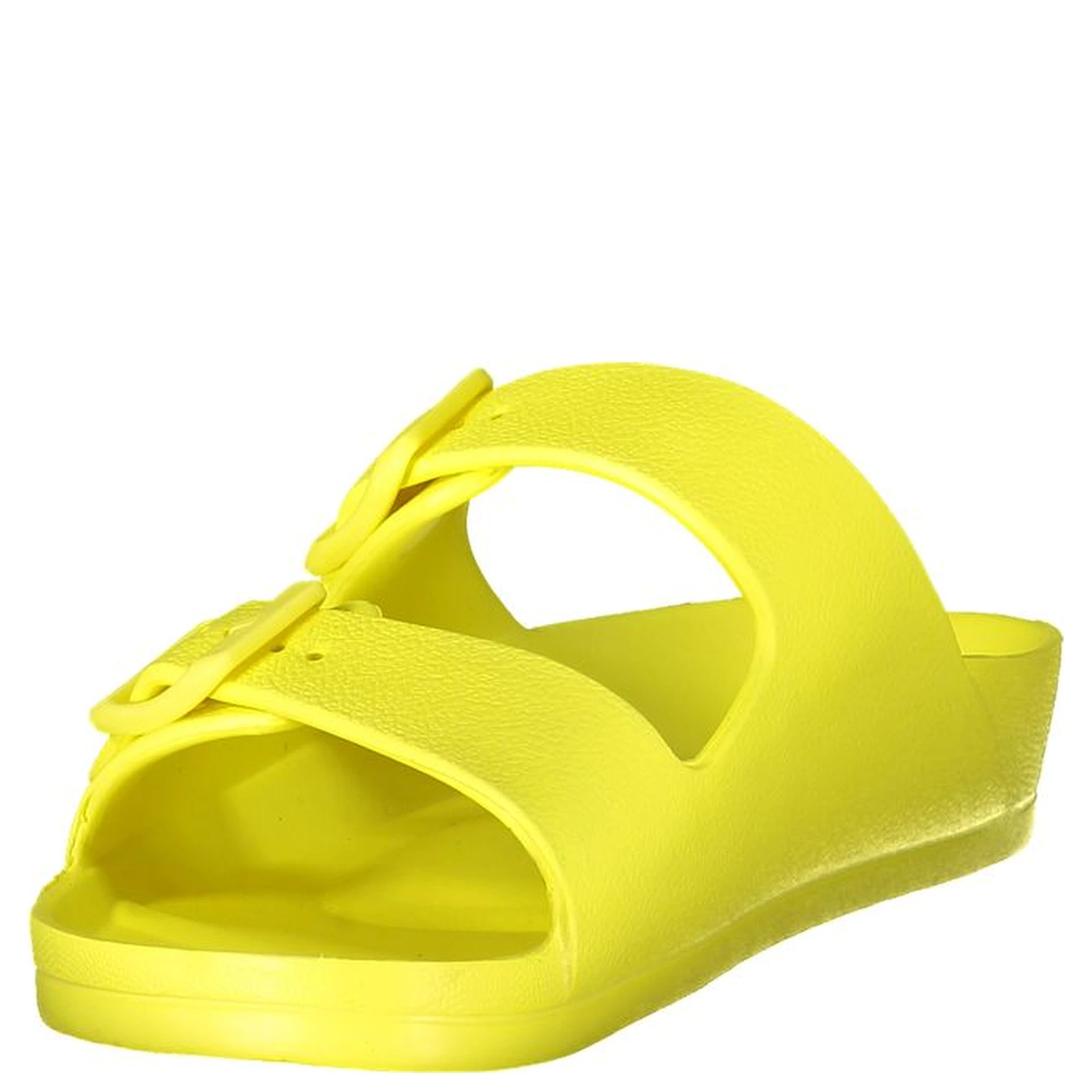 Yellow Plastic Women Sandal