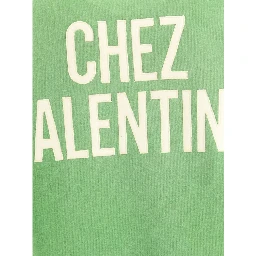 Green Cotton Sweatshirt