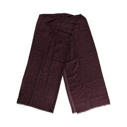 Maroon Cashmere Neck Warmer Wrap Shawl Scarf