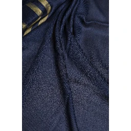 Blue Cashmere Neck Warmer Wrap Shawl Scarf
