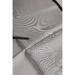 Gray DG Crown Silk Square Men Foulard Scarf