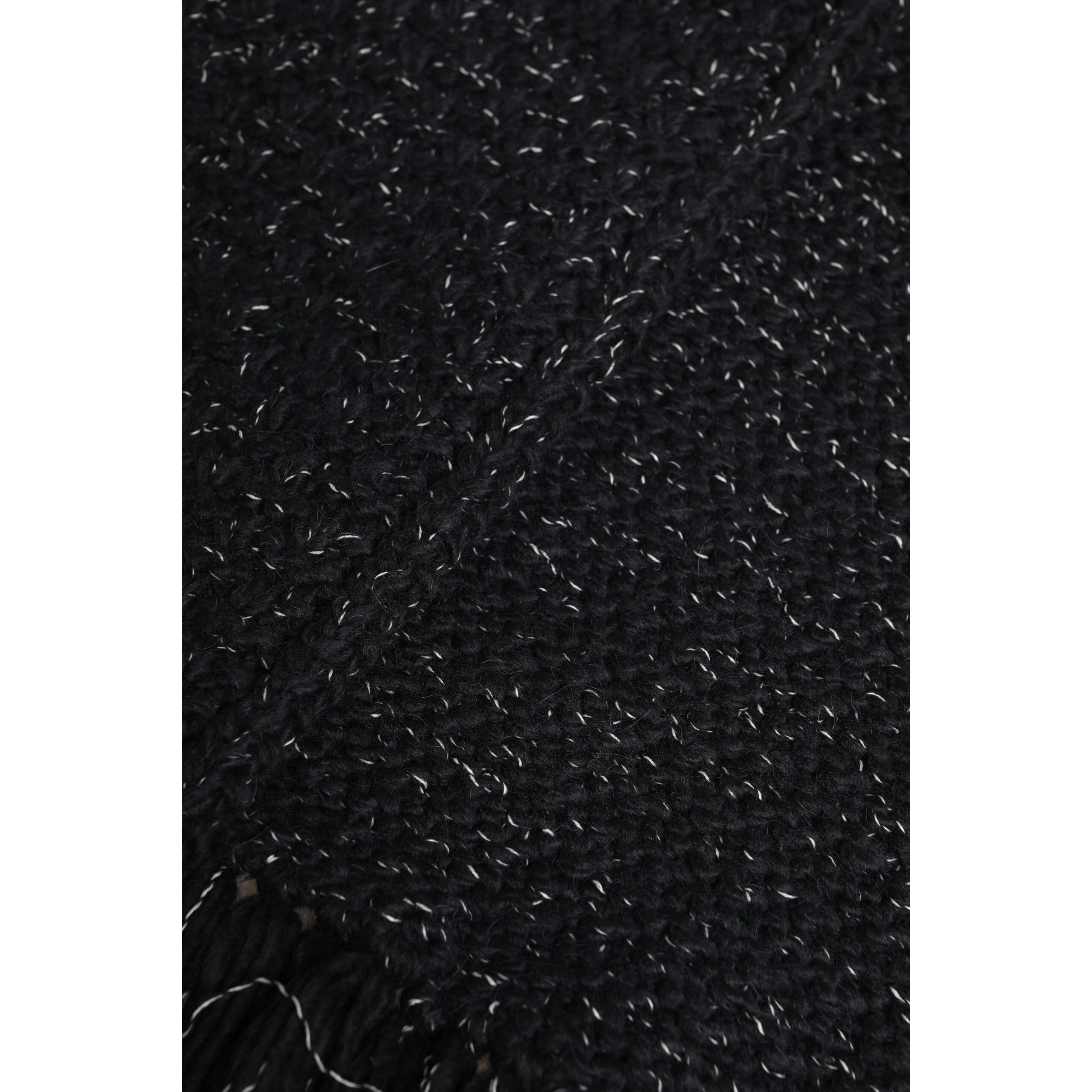 Black Cashmere Neck Warmer Wrap Shawl Scarf