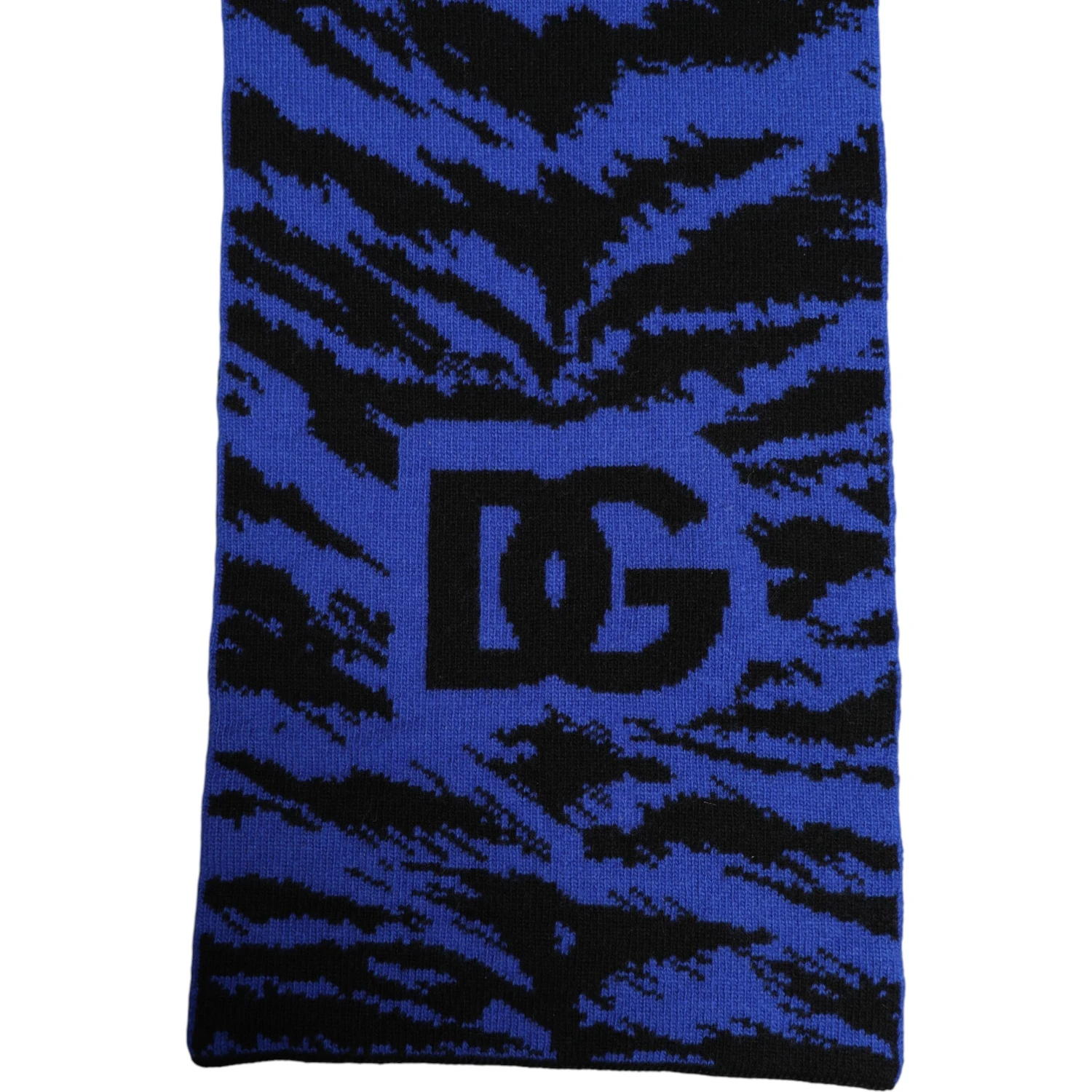 Blue Black Logo Neck Warmer Wrap Shawl Scarf