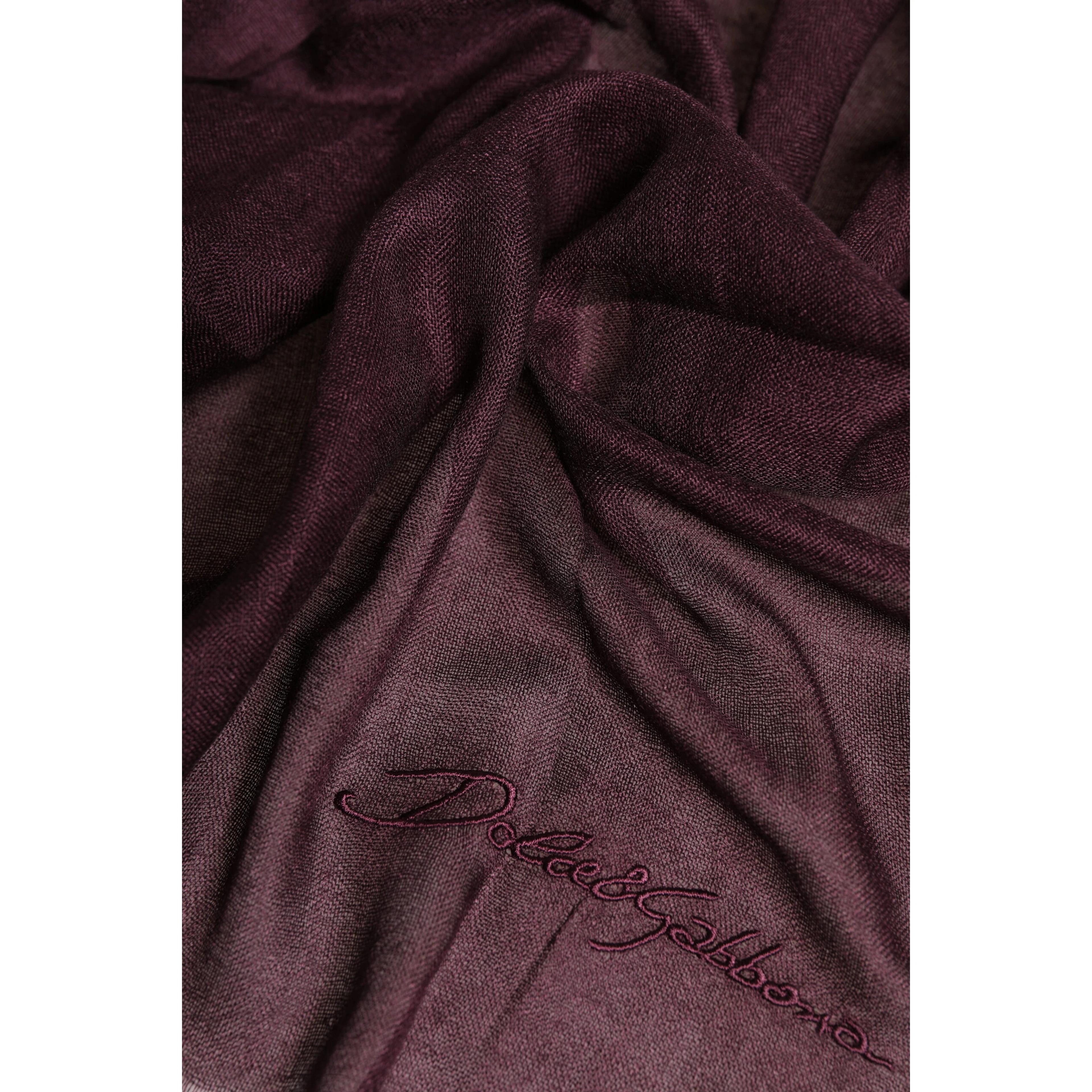 Maroon Cashmere Neck Warmer Wrap Shawl Scarf