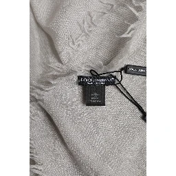 Gray DG Crown Neck Warmer Wrap Shawl Scarf