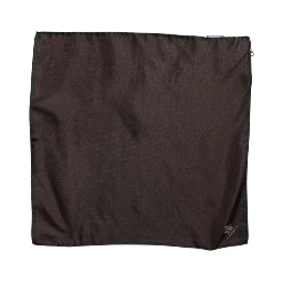Brown DG Crown Silk Square Men Foulard Scarf