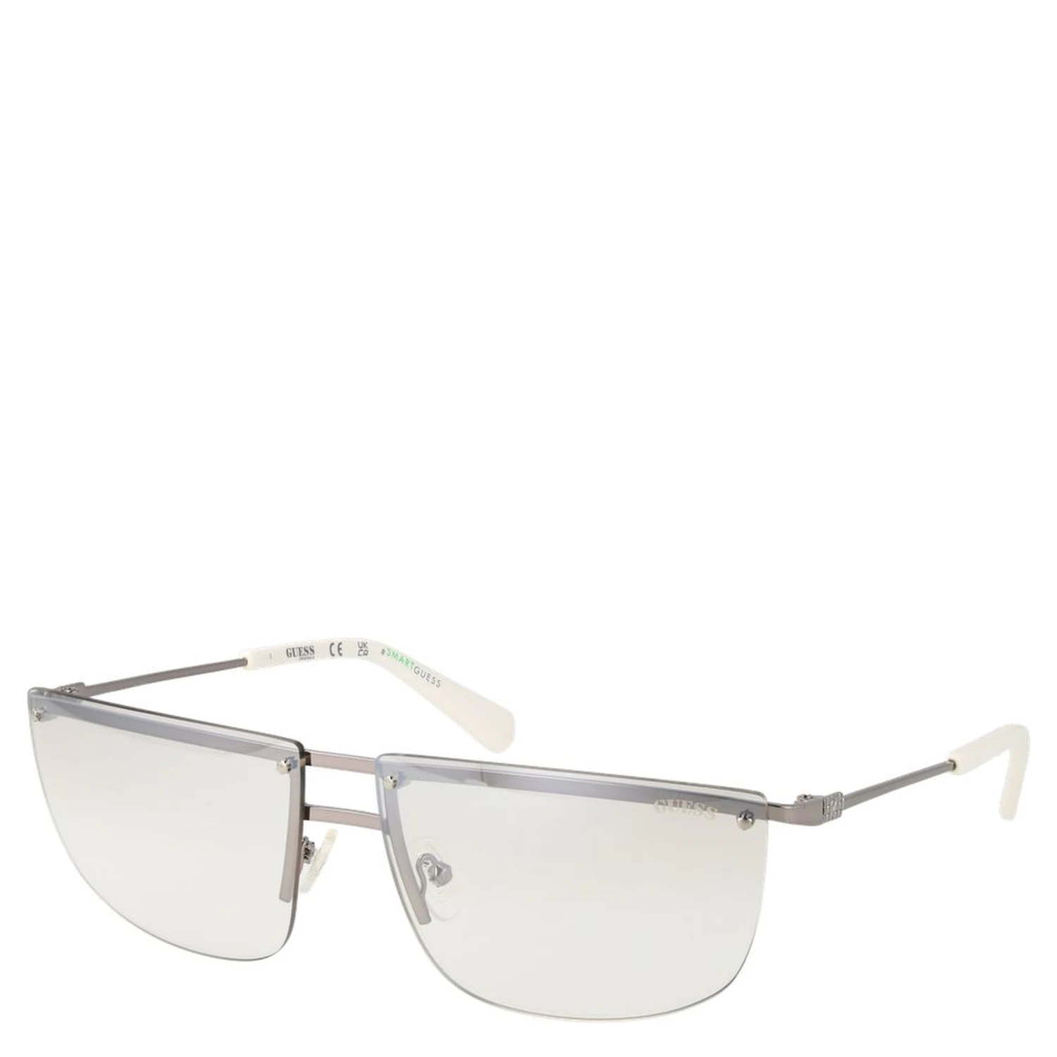 Silver Metal Sunglasses