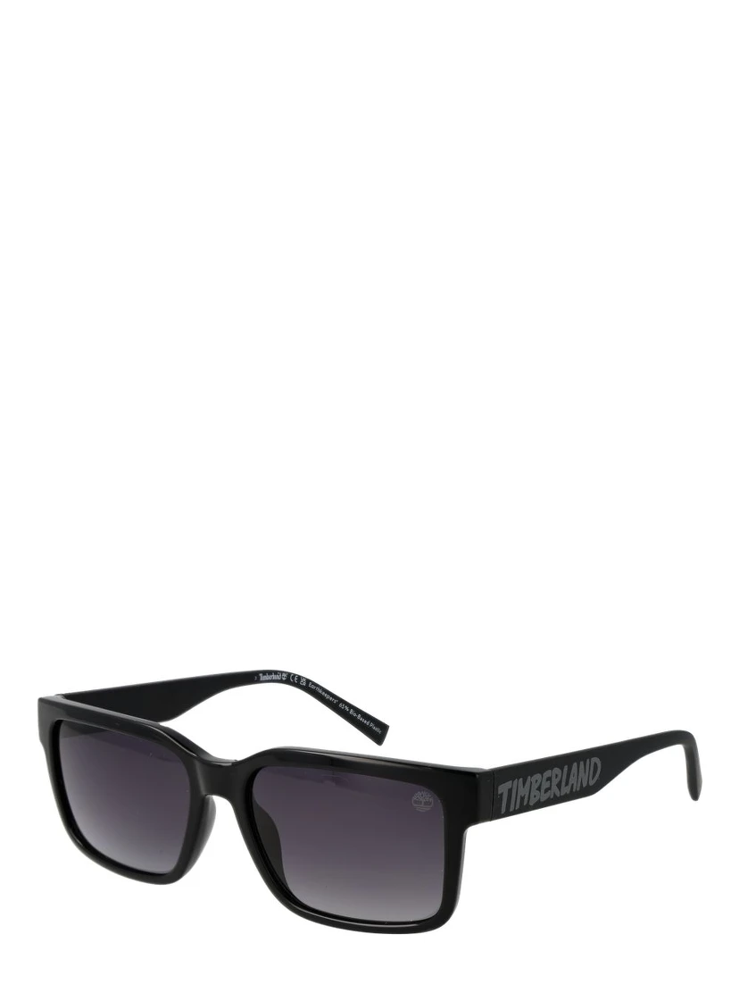 Black Stainless Steel Sunglasses