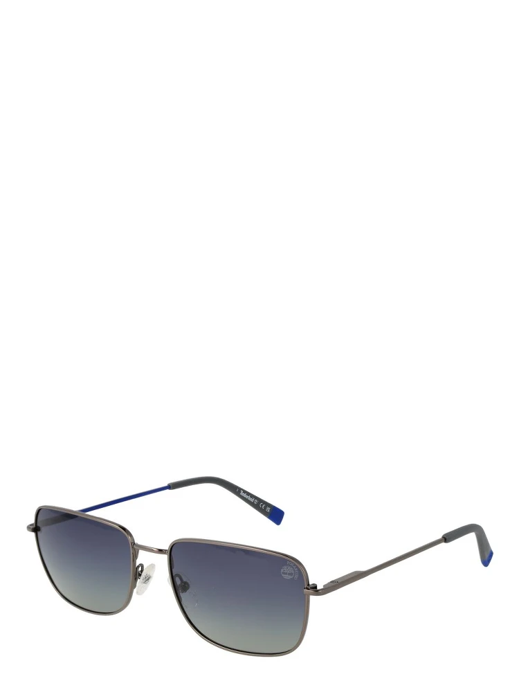 Gray Metal Sunglasses