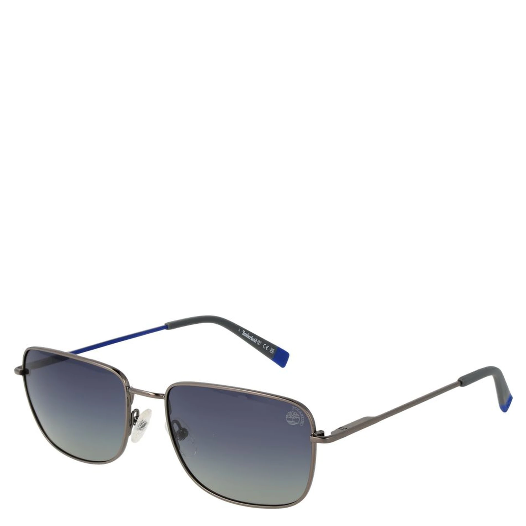 Gray Metal Sunglasses