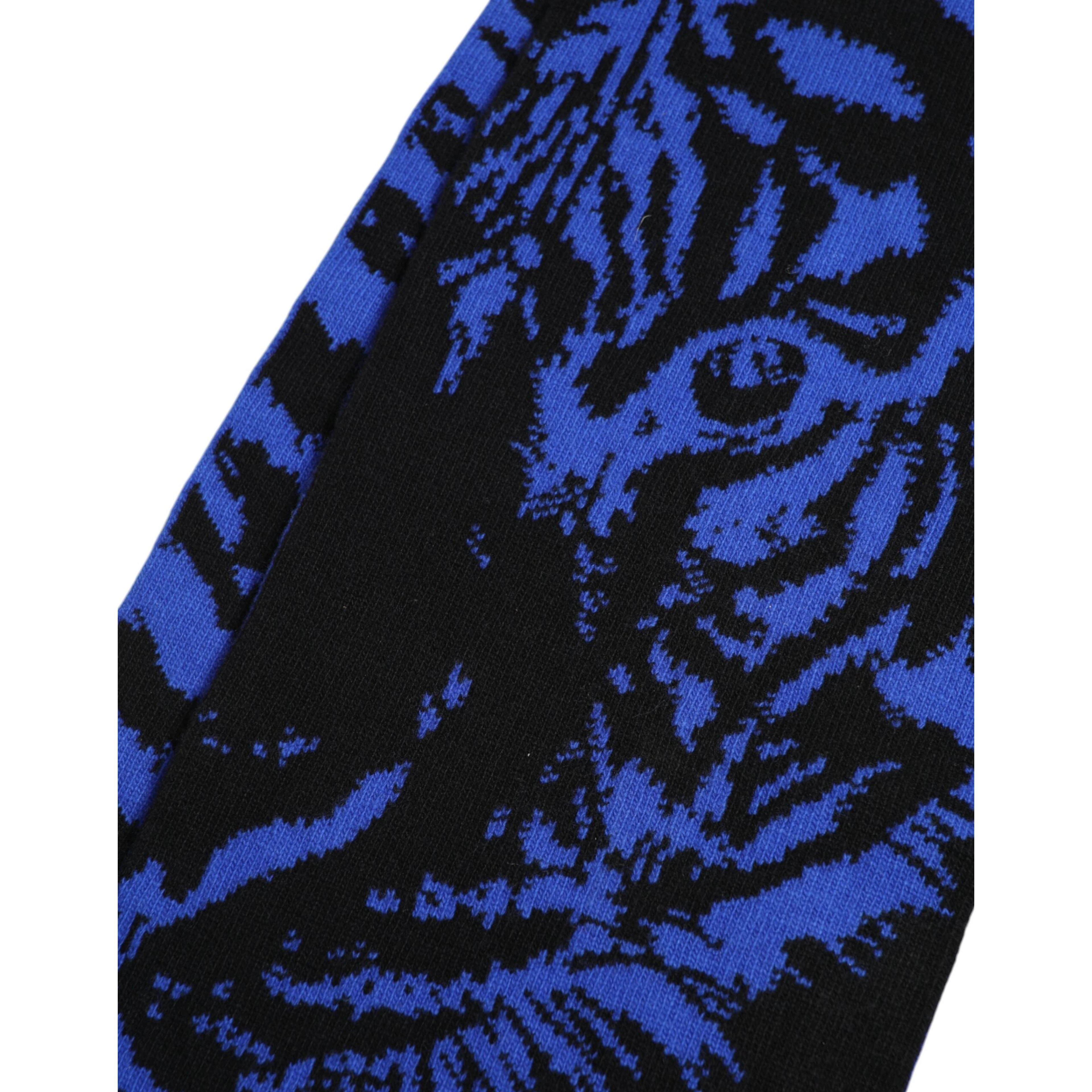 Blue Black Logo Neck Warmer Wrap Shawl Scarf