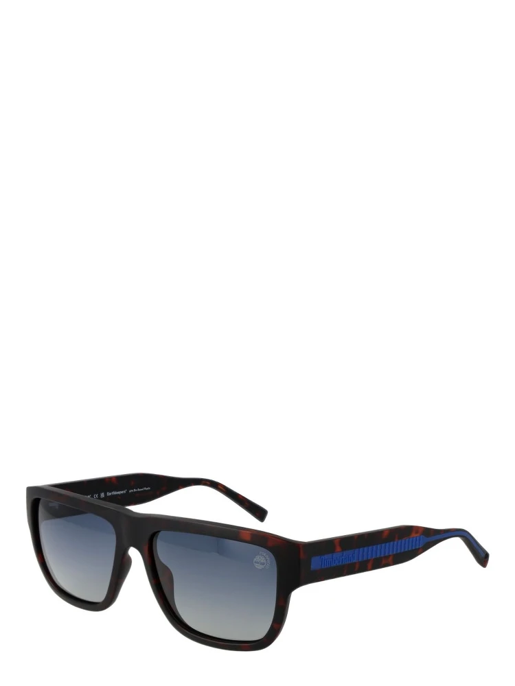 Brown Stainless Steel Sunglasses