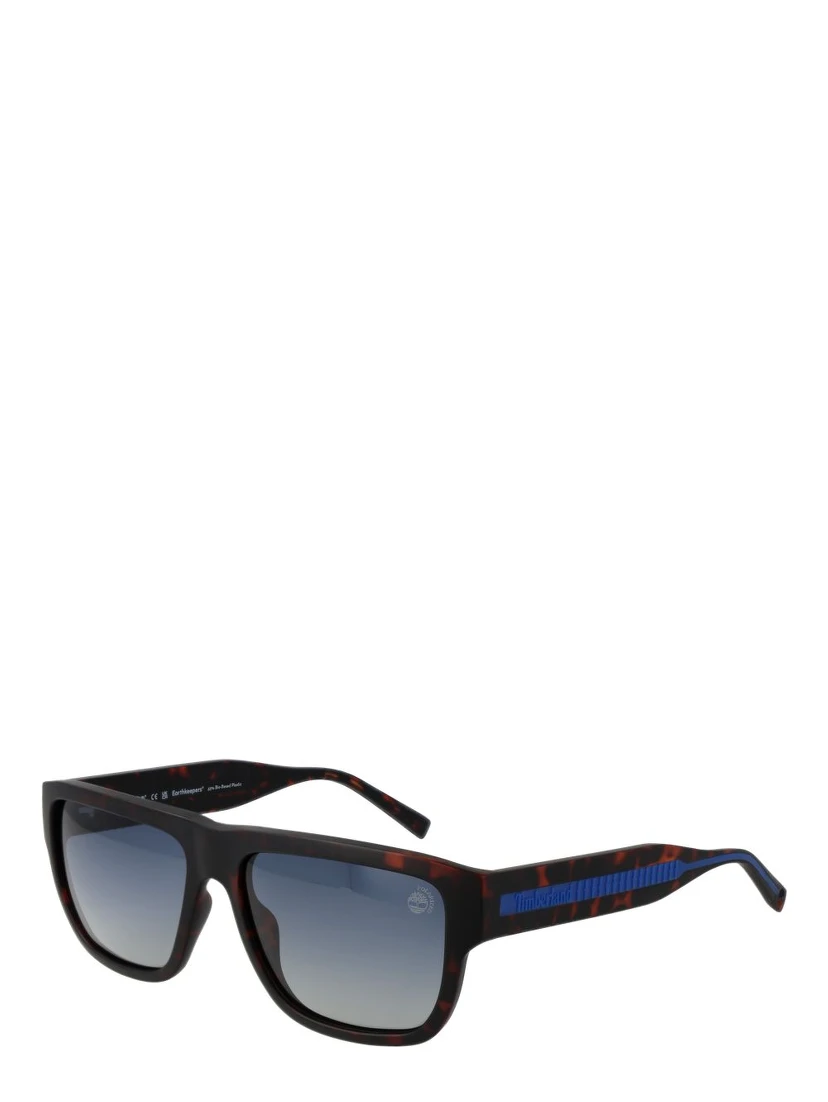 Brown Stainless Steel Sunglasses