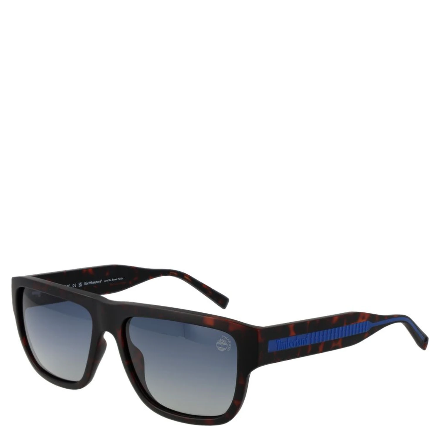 Brown Stainless Steel Sunglasses
