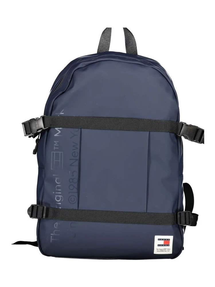 Blue Polyethylene Backpack