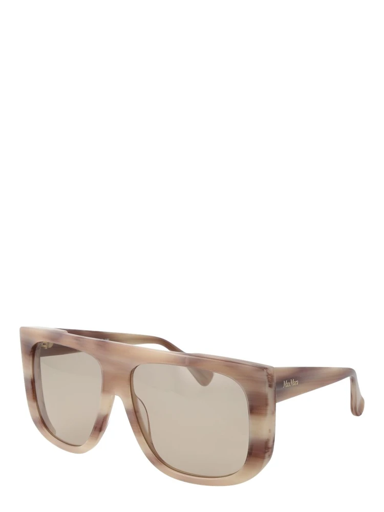 Cream Acetate Sunglasses