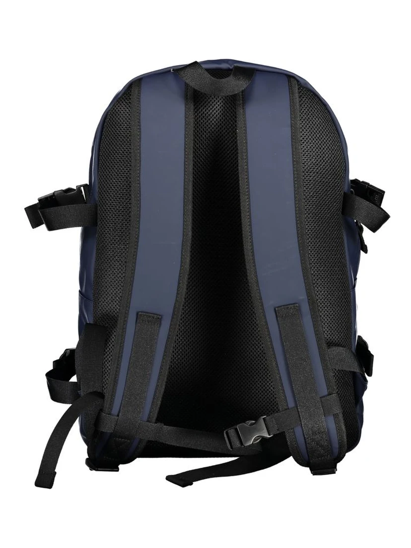 Blue Polyethylene Backpack