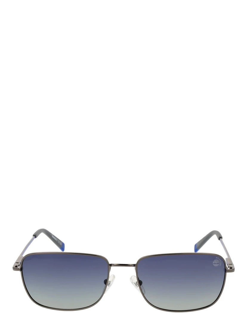 Gray Metal Sunglasses