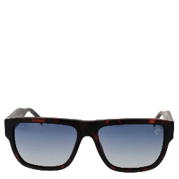 Brown Stainless Steel Sunglasses