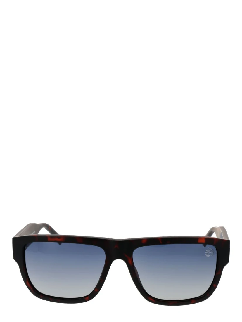 Brown Stainless Steel Sunglasses