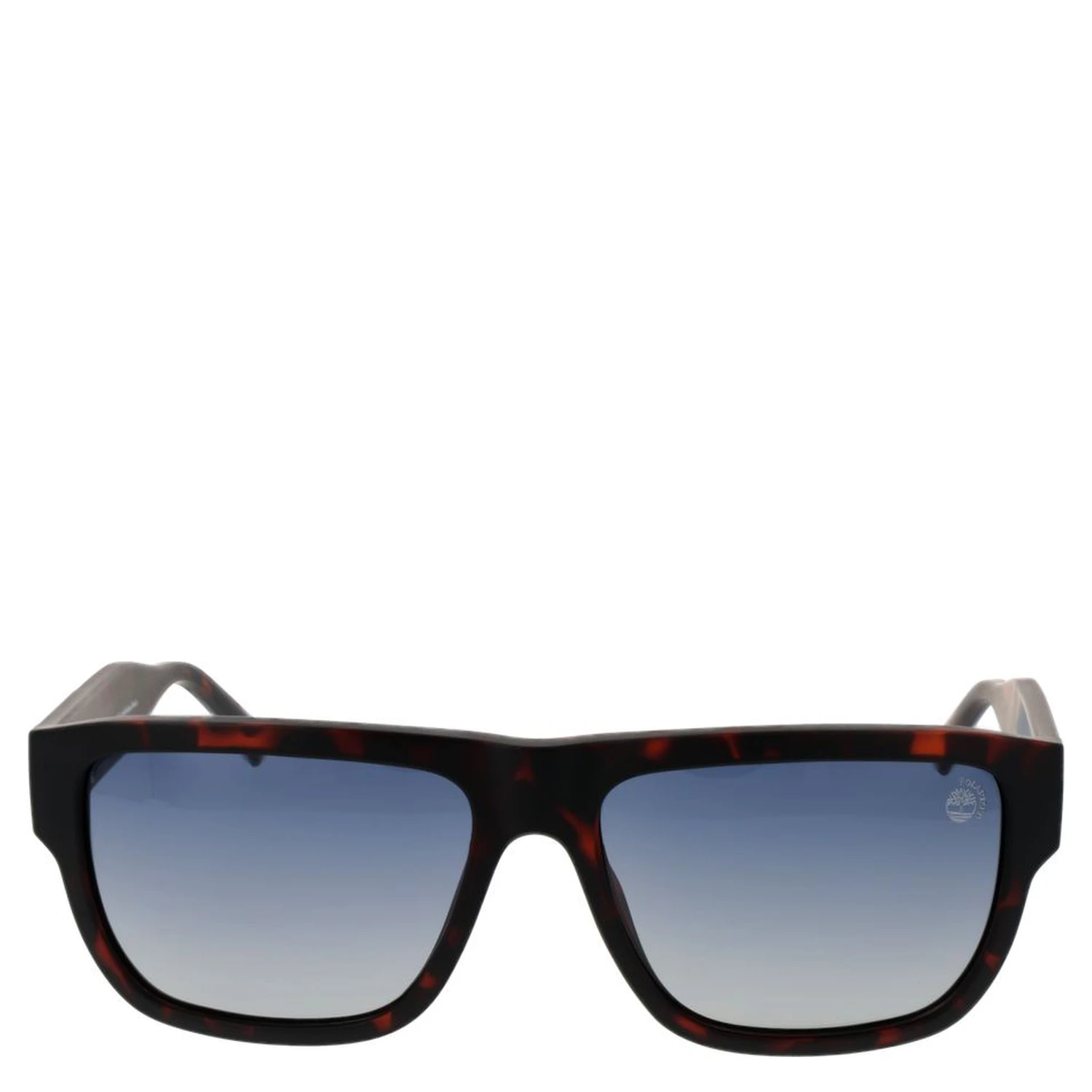 Brown Stainless Steel Sunglasses