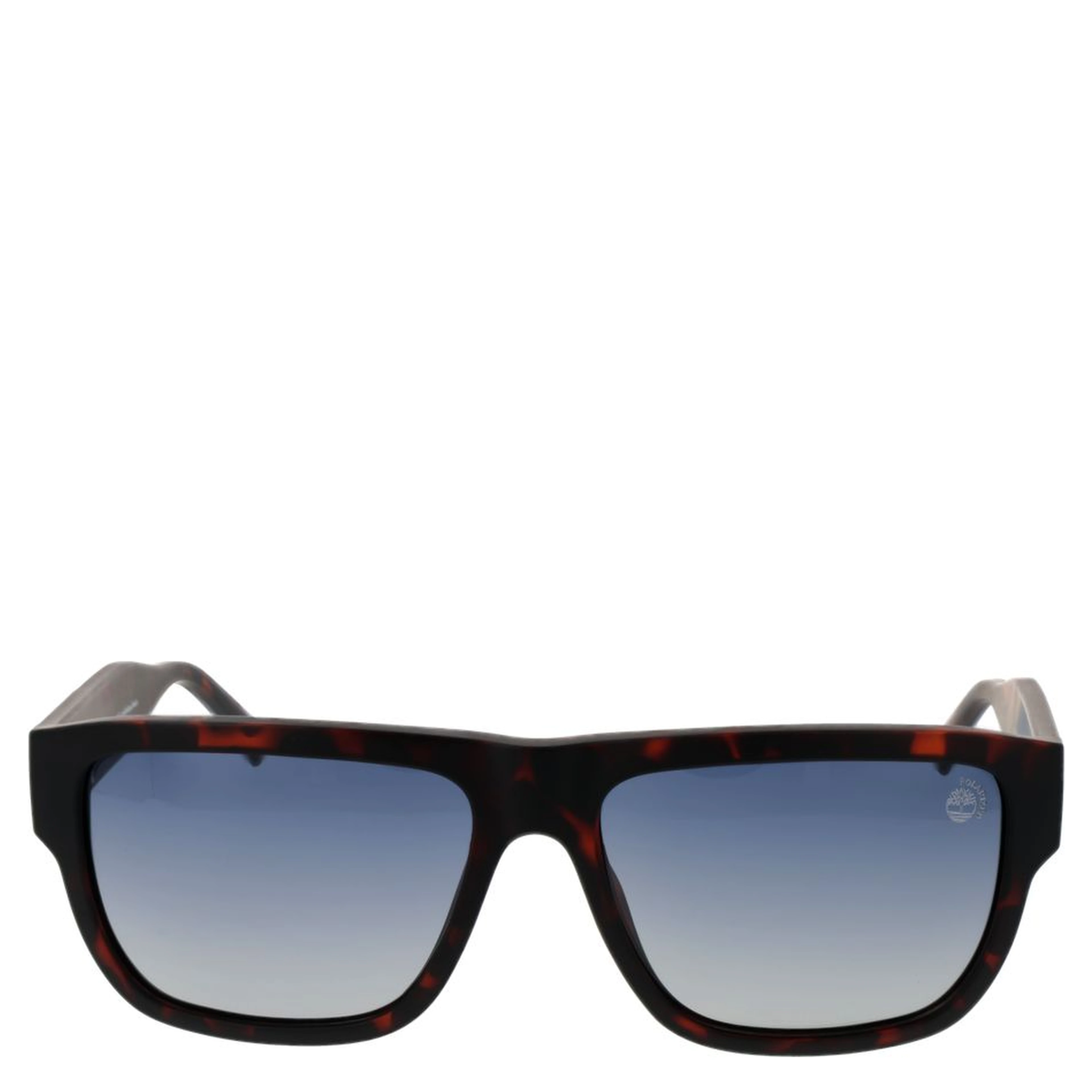 Brown Stainless Steel Sunglasses