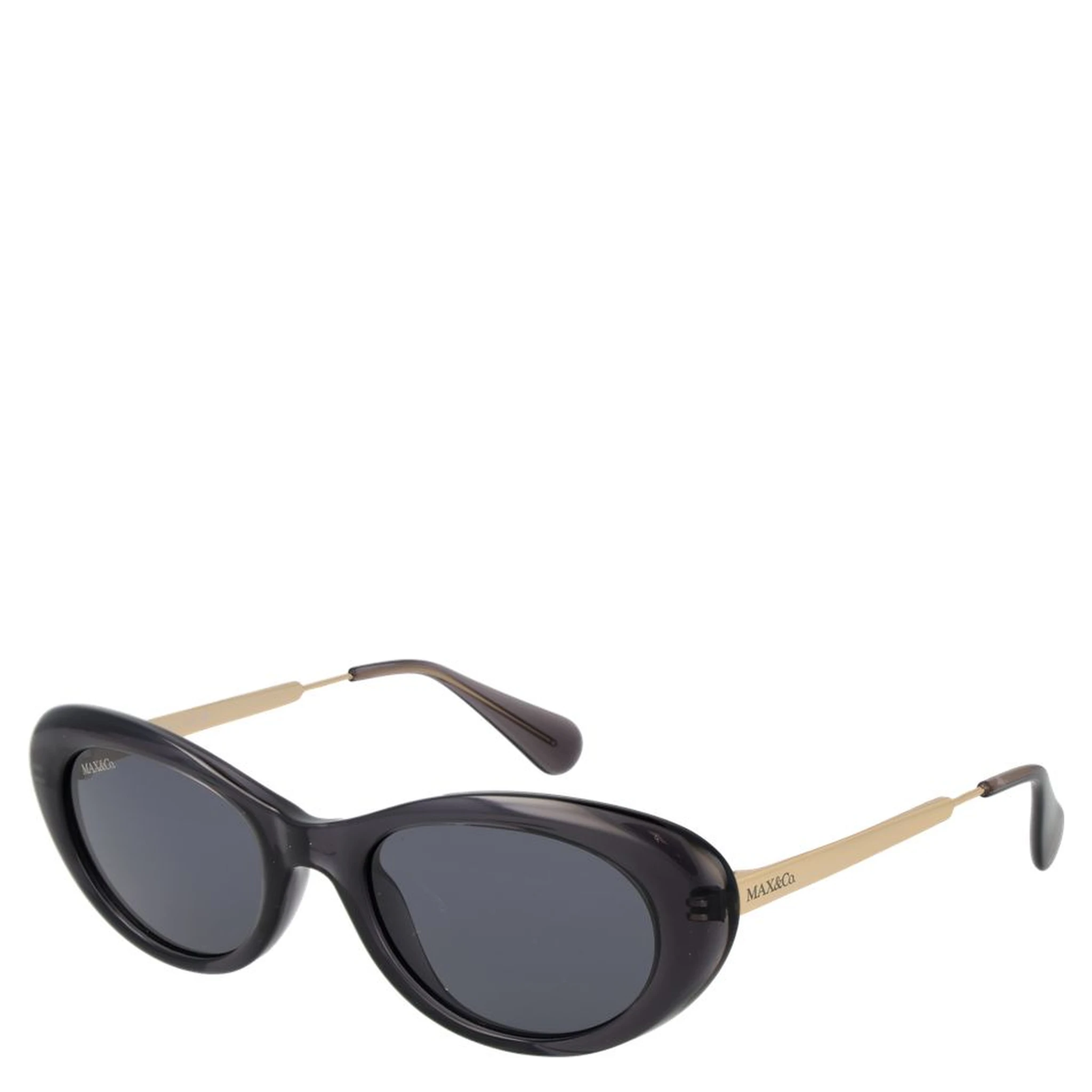 Gray Stainless Steel Sunglasses