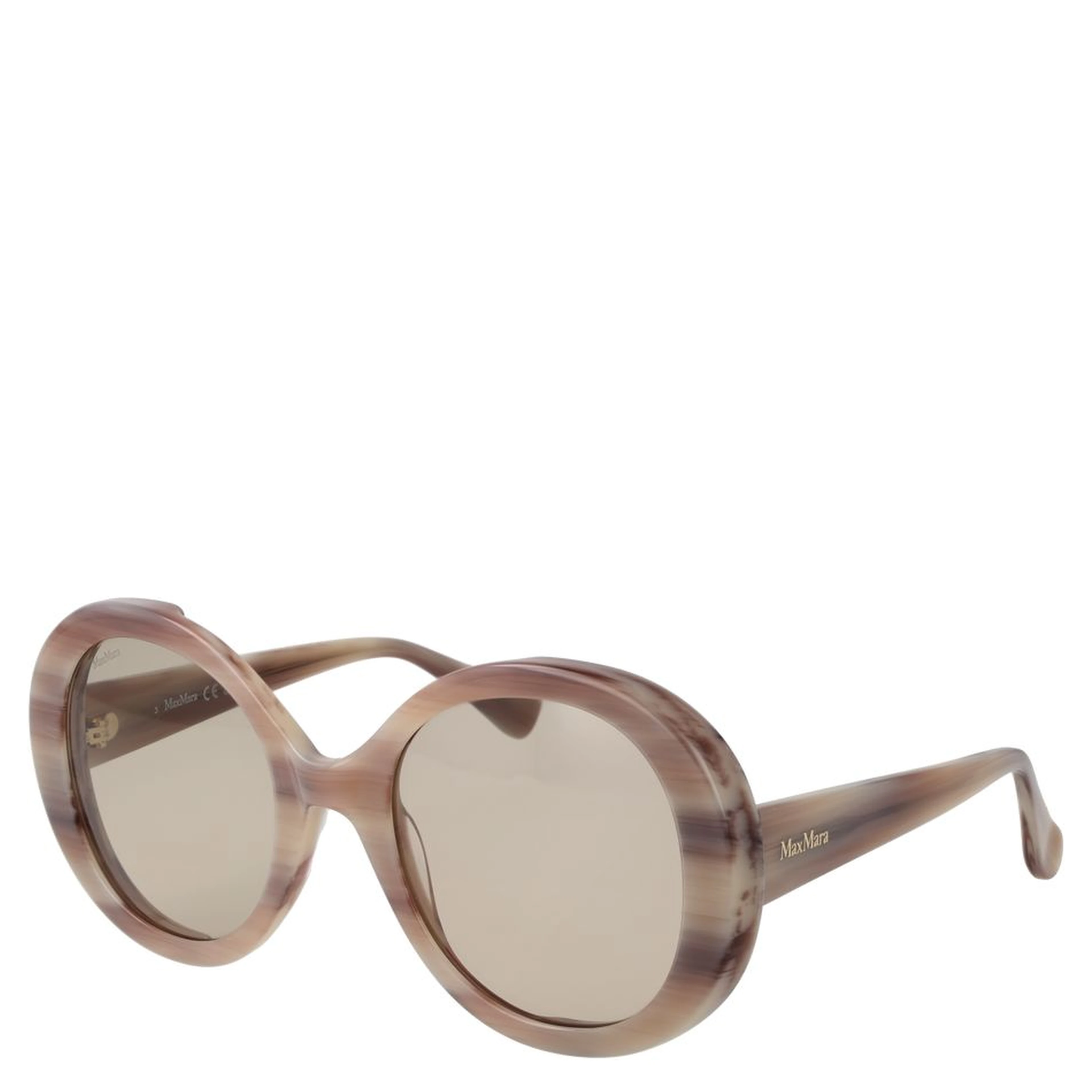 Cream Acetate Sunglasses