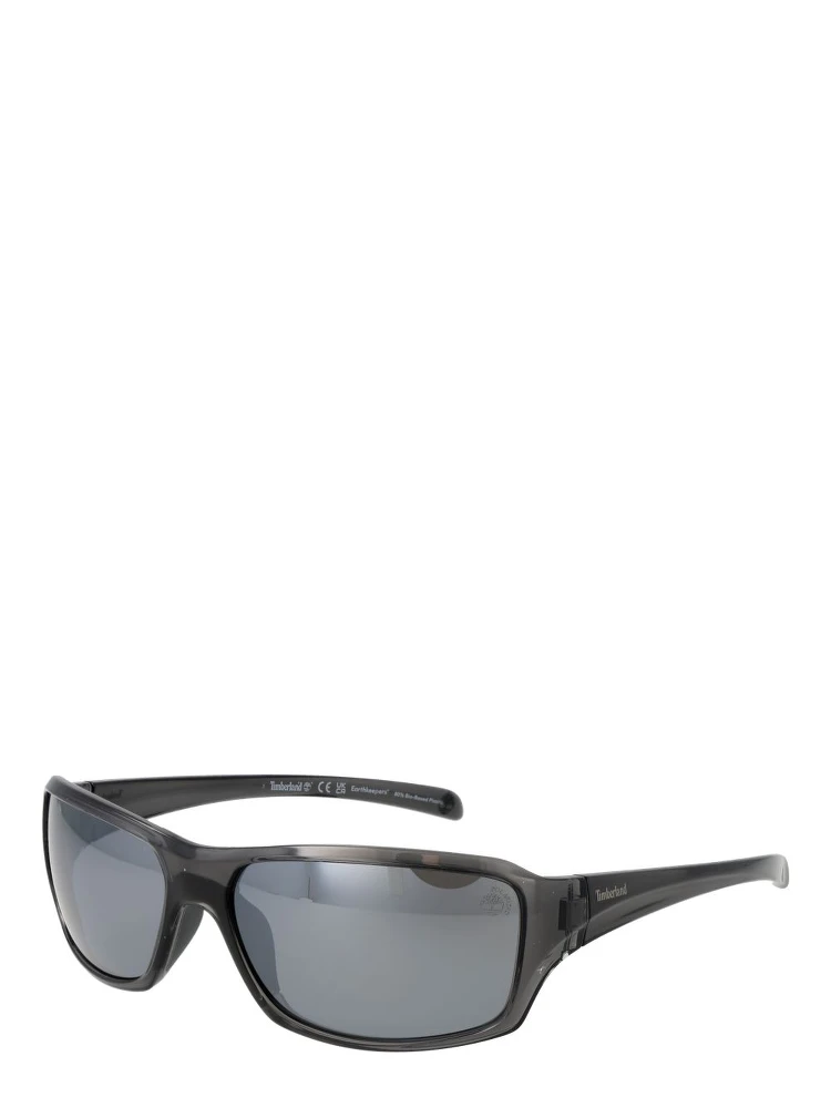 Gray Stainless Steel Sunglasses