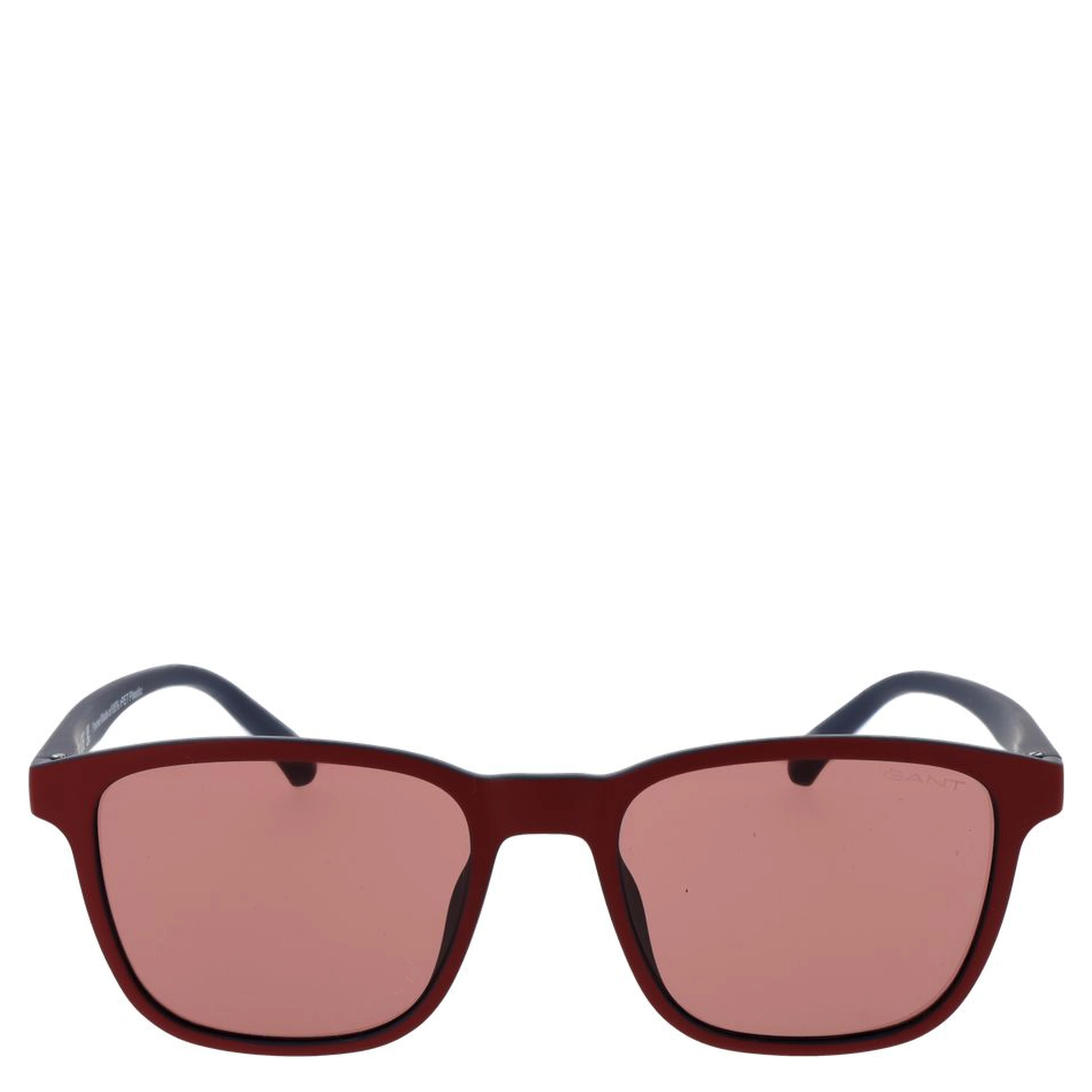 Red Stainless Steel Sunglasses