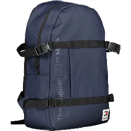 Blue Polyethylene Backpack