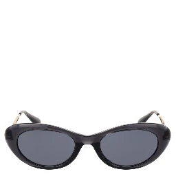 Gray Stainless Steel Sunglasses