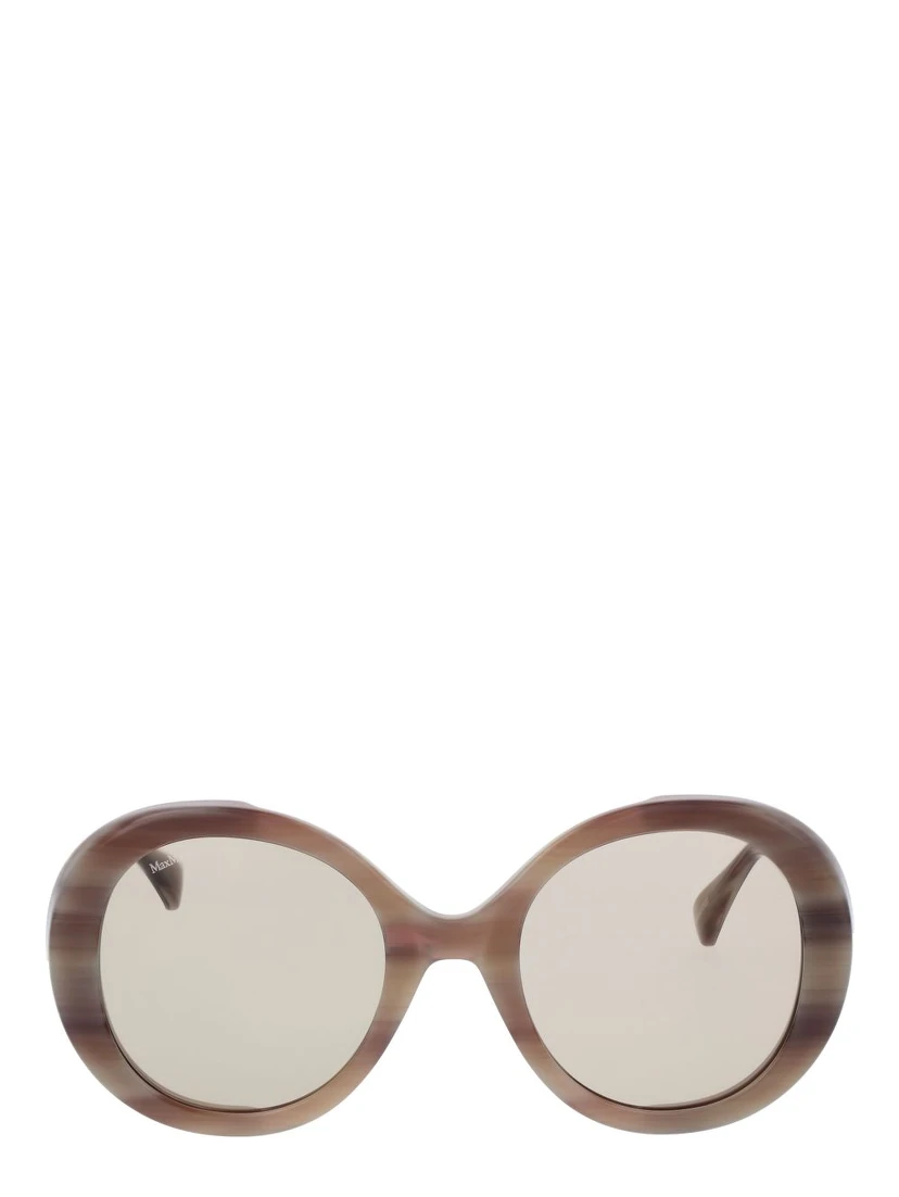 Cream Acetate Sunglasses